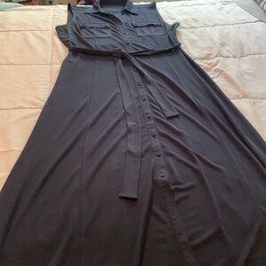 Talbots long black dress. Women’s XL